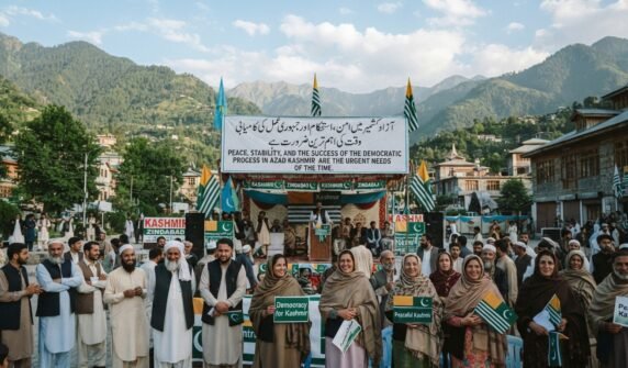 آزاد کشمیر میں امن، استحکام اور جمہوری عمل کی کامیابی وقت کی اہم ضرورت