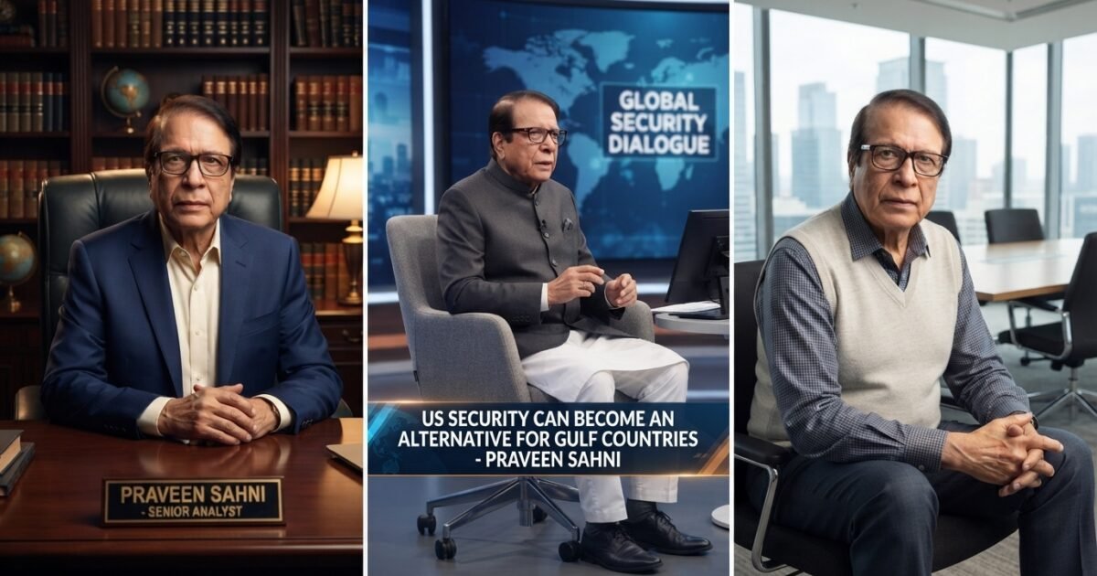 خلیجی ممالک کیلئے امریکی سیکورٹی کا متبادل بن سکتا ہے ،سینئر بھارتی دفاعی تجزیہ کار پراوین ساہنی