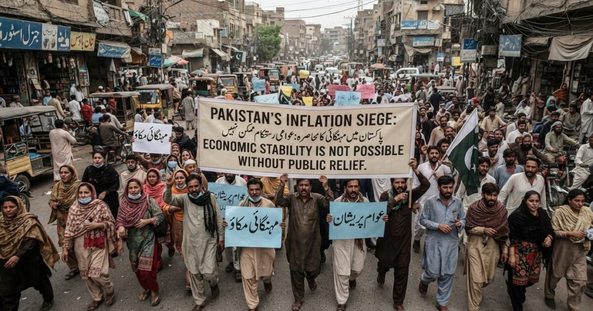 مہنگائی کا محاصرہ: عوامی ریلیف کے بغیر معاشی استحکام ممکن نہیں