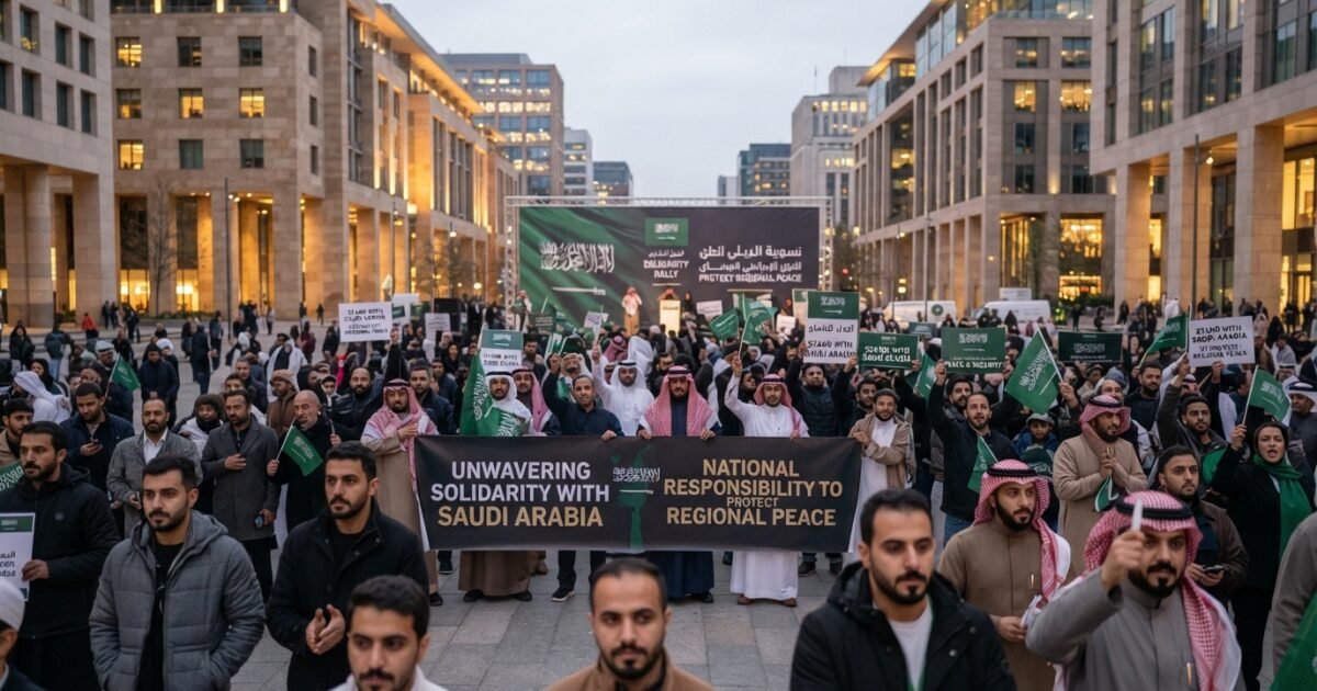 سعودی عرب کے ساتھ غیر متزلزل یکجہتی، خطہ امن کے تحفظ کی قومی ذمہ داری