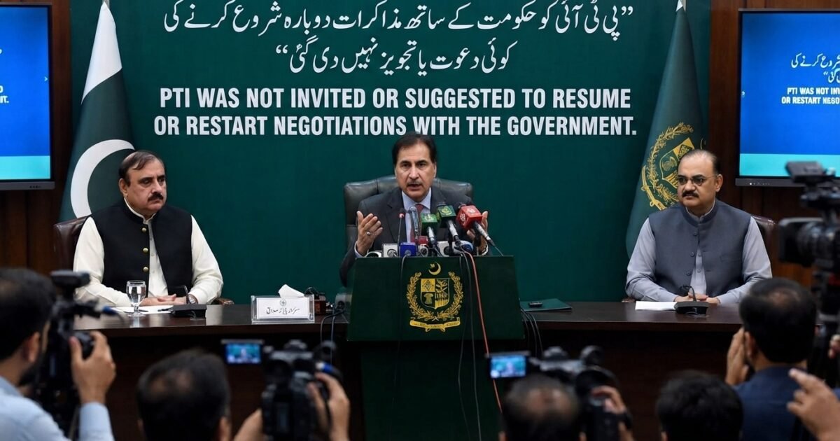 پی ٹی آئی کو حکومت کے ساتھ مذاکرات کی بحالی یا دوبارہ مذاکرات شروع کرنے کی کوئی دعوت یا تجویز نہیں دی، سردار ایاز صادق