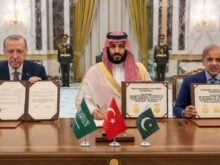 ایک ملک پر حملہ تینوں پر حملہ تصور کیا جائیگا، سعودیہ، پاکستان اور ترکیہ کے درمیان دفاعی معاہدہ