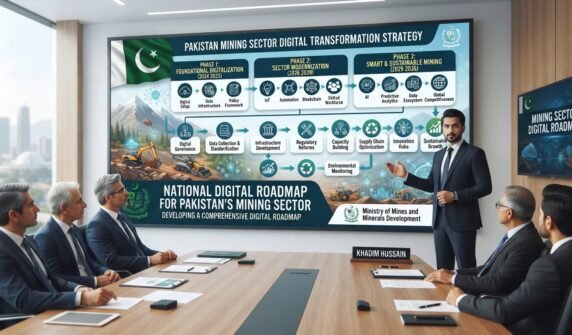 کان کنی کے شعبے کیلئے جامع قومی ڈیجیٹل روڈ میپ تیار کیا جائے ' خادم حسین