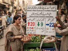اگست کے پہلے ہفتے ہی مہنگائی کی رفتار میں اضافہ، 20 اشیائے ضروریہ کی قیمتیں بڑھ گئیں